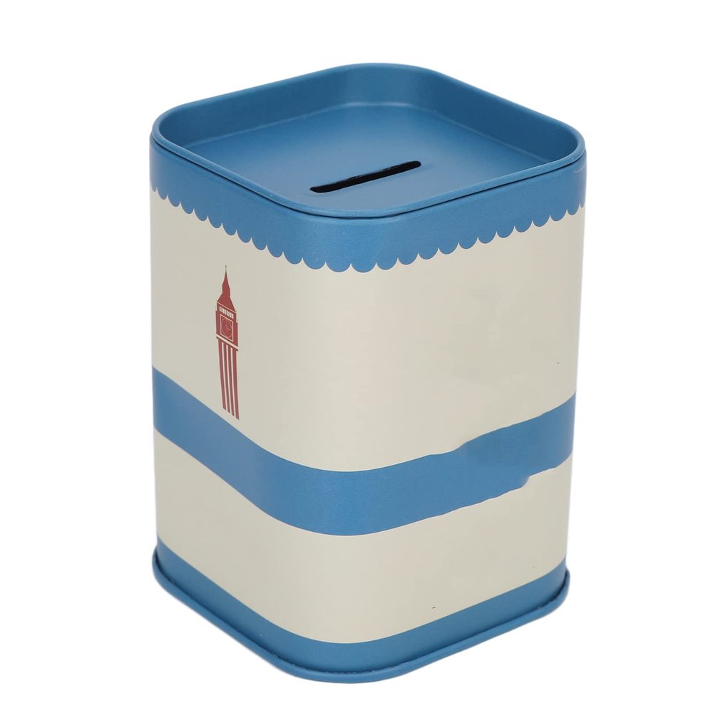 Blades Storage Box, Sturdy Top Opening Reusable Sharps Disposal Container Large Capacity for Home Use (Blue)