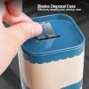 Blades Storage Box, Sturdy Top Opening Reusable Sharps Disposal Container Large Capacity for Home Use (Blue) view 2