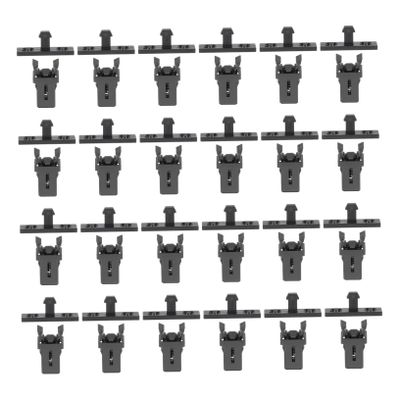 STOBAZA Replacement Trash Can Press Buckles with Plastic Lock Latches for Home Waste Bins, Practical and Convenient to Use, Featuring round Edges, Suitable for Hotels and Family Settings,