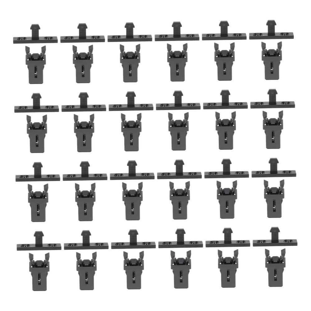 STOBAZA Replacement Trash Can Press Buckles with Plastic Lock Latches for Home Waste Bins, Practical and Convenient to Use, Featuring round Edges, Suitable for Hotels and Family Settings,