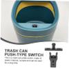 STOBAZA Replacement Trash Can Press Buckles with Plastic Lock Latches for Home Waste Bins, Practical and Convenient to Use, Featuring round Edges, Suitable for Hotels and Family Settings, view 3