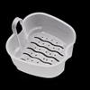 Wudaizhi Denture Bath Box Organizer Dental False Teeth Storage Box with Hanging Net Container Cleaning Teeth Cases Artificial Tooth Boxes view 3