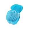 Wudaizhi Denture Bath Box Organizer Dental False Teeth Storage Box with Hanging Net Container Cleaning Teeth Cases Artificial Tooth Boxes view 3