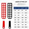 NICHOY Rapid Retinoscopy and Screening Vision Tools,Retinoscopy Bars for The Quick Examination of Diopter of Spectacles 2 Bars 32 Lenses Sphere(Color:A,Size:2 pcs) view 4