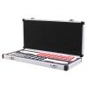 NICHOY Double Row Mirrors,Plastic Retinoscopy Lens Rack Set with Aluminum Alloy case Optical Tool,Optical Retinoscopy Rack Lens Set 2 Bars 32 Lenses(Color:A,Size:a set) view 1