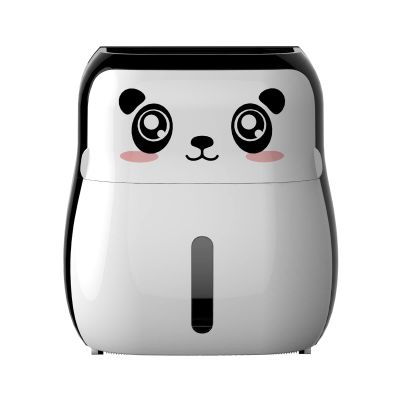 Mgiahekc Wall Mounted Facial Tissue Box Holder, Household Multifunctional Double-Layer Tissue Box, Cute Animal Shape, Suitable for Roll Paper And Various Facial Tissues,panda