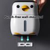 Mgiahekc Wall Mounted Facial Tissue Box Holder, Household Multifunctional Double-Layer Tissue Box, Cute Animal Shape, Suitable for Roll Paper And Various Facial Tissues,panda view 3