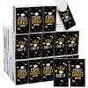 Thenshop 100 Pack Graduation Pocket Tissues Congrats Grad Facial Tissues Small Size Individual Travel Tissue 3 Ply Paper Facial Tissues for Guests Travelling Celebrating Graduation Party (Black) view 1