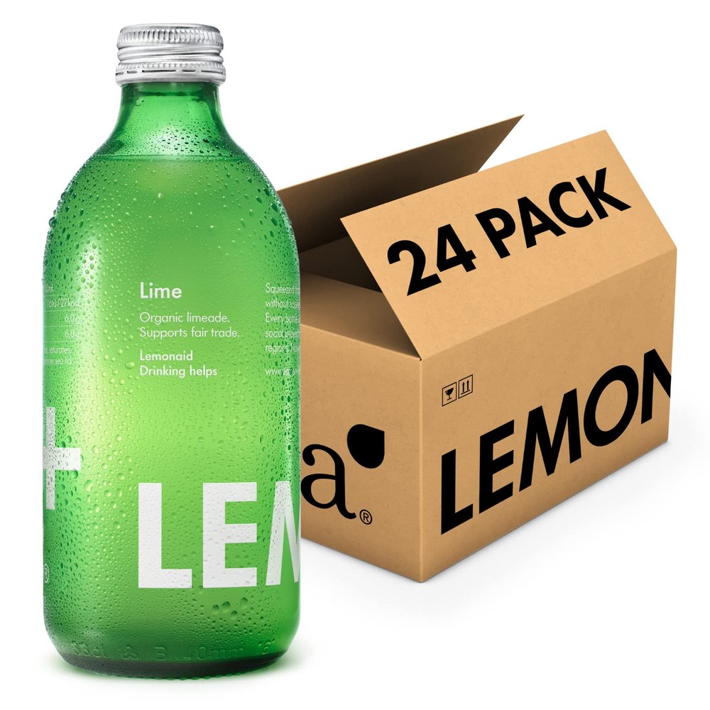 Lemonaid Sparkling Soft Drink: Lime - 24 x 330ml