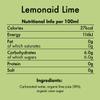 Lemonaid Sparkling Soft Drink: Lime - 24 x 330ml view 2