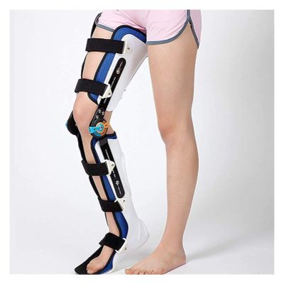 Support Lower Limbs Orthosis Knee Ankle Foot Orthosis Braces Hip Walking Fixed Walking Boots Brace Used For Leg Fracture Lower Limb Paralysis 22.7.27 (Color : Right leg)