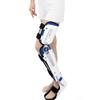 Hinged Knee Foot Support Brace, Breathable Adjustable Knee Ankle Orthopedic Support Stabilizer Full Leg Stabilizer Knee Orthosis Splint view 1