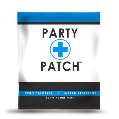 Zero Calories, Water-Resistant Recovery Patch for Parties and Nights Out - 25 Pack