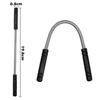 XNHIU Spring Face Hair Remover Manual Epilator Threading Epilator Tool Facial Shaver Face Cleaning Tool Hair Remover for Beard,Eyebrow,Cheek (Black) view 2
