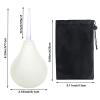 Enema Bulb Douche for Men & Women GWAWG 224 ML Reusable Cleaning Silicone Slim Nozzle Douche, Safe Comfortable Rubber Washing Cleaning Douche Kit view 2
