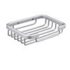 YARNOW 2pcs Space Aluminum Soap Dish Soap Tray Holder Mesh Drainage for Bathroom Silver Rack Storage Stand view 1