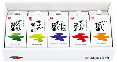 Kamada Goshiki Soy Sauce 200ml 5 carton set