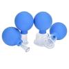 4 Pieces Cupping Set,Professional Glass Cupping Therapy Set, Vacuum Suction Cupping Cups Facial Cupping Set Massage,for Skin Firming,Fat Burning,Body Care and Health view 1