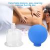 4 Pieces Cupping Set,Professional Glass Cupping Therapy Set, Vacuum Suction Cupping Cups Facial Cupping Set Massage,for Skin Firming,Fat Burning,Body Care and Health view 3