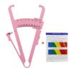 ALLZZY Personal Body Fat Caliper Skin Analyzer Measure Charts Fitness Slim Keep Health Tester Body Fat Monitor Sebum Meter Folder (Color : Other) view 2