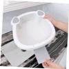 Zerodeko Washboard Laundry Tub Kitchen Dishpan Wash Basin Face Wash Basin Dorm Board for Hand for Laundry Travel Hand for Clothes Bath for Boys and Girls view 2