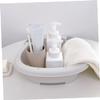 Zerodeko Washboard Laundry Tub Kitchen Dishpan Wash Basin Face Wash Basin Dorm Board for Hand for Laundry Travel Hand for Clothes Bath for Boys and Girls view 3