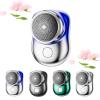 HOPASRISEE Blue Mini Shaver, USB Rechargeable Electric Shaver for Men, Portable Waterproof Shaver for Leg, Armpit, Chest Hair view 1