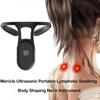 Slimory Ultrasonic Lymphatic Soothing Neck Instrument,Lymphatic Drainage Device for Neck,Ultrasonic Lymphatic Neck Massager Suitable for Women Men (Orange) view 4