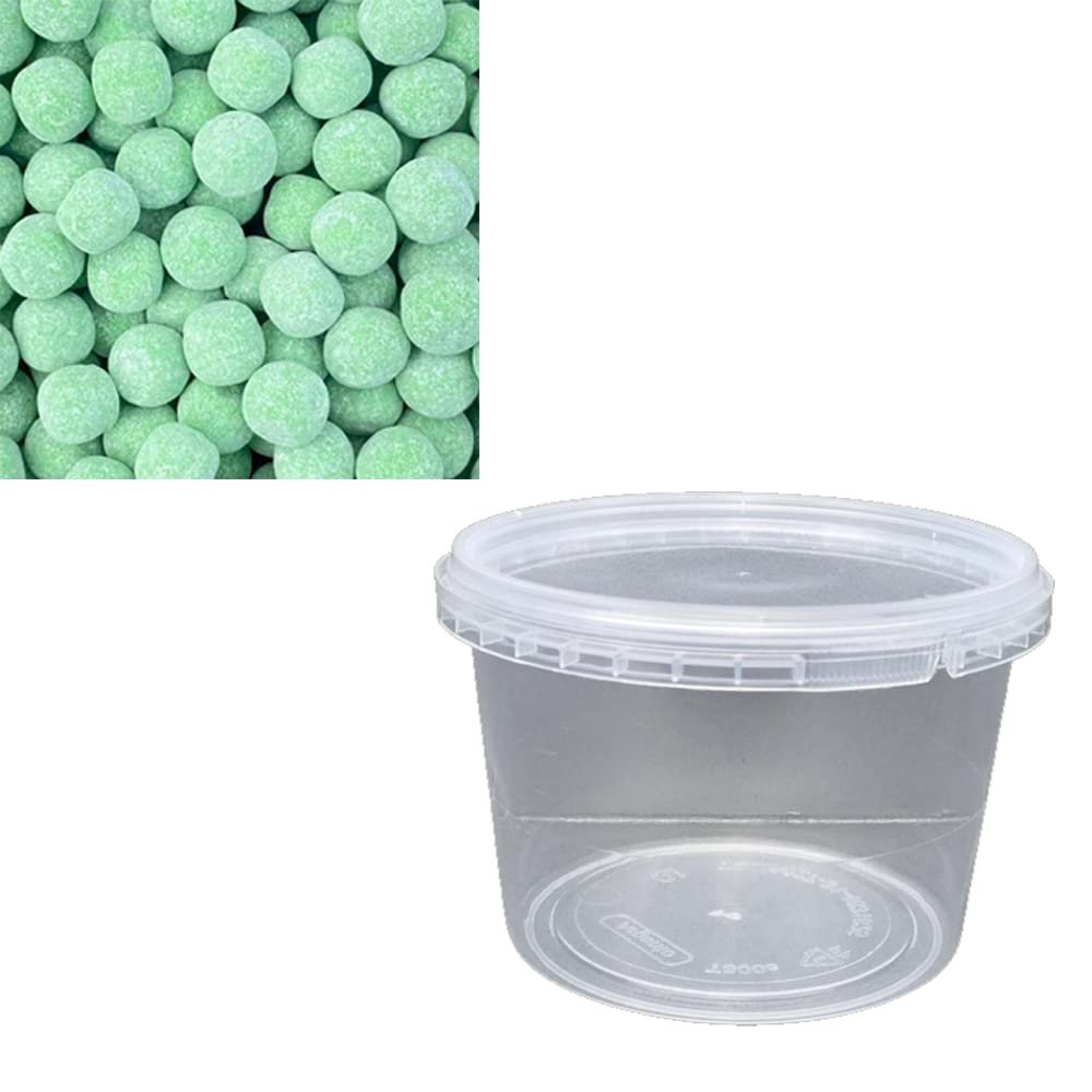 Original Sugar dusted Veggie Bon Bons Retro Sweets Gift Tub by VIMIX (Watermelon, 1kg)