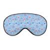 Ballet Girl and Flower Pattern Weighted Eye Mask Sleep Blindfold Adjustable Head Straps Eye Cover view 1