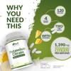 Potassium Supplement High Strength 1550mg & Vitamin C - 240 Vegan Tablets - 4 Month Supply - Potassium Citrate for Natural Electrolytes Support - Made in The UK - Nu U Nutrition view 4