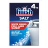 Finish, Dishwasher Salt, 4kg, Prevents Limescale and White Residue, Effective against Hard Water, For Cleaner and Shinier Dishes vs Dishwasher tablets alone view 1