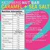 Fatt Keto Bars - Caramel & Sea Salt - 4 x 30g - 2g Carbs - 100% Natural - Low Carb, Low Sugar, High Prebiotic Fibre, Vegan & Sweetener Free - FattBar view 2