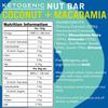 Fatt Keto Nut Bars - (Coconut & Macadamia, 4 count) - 3g Carbs - 100% Natural, Low-Carb, Gluten Free Clean Keto Snack Bars with Super Fats - High Fibre, Low Sugar, Sweetener Free & Vegan - Aka Fattbar view 2