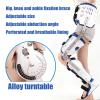 Hinged Knee Braceknee Joint Fixation Bracket Adjustable Hip, Knee, Ankle And Foot Orthosis Support Joint Stabilizer view 3