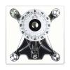 Analog Bathroom Scale/Mechanical Weight Scale,Sturdy Tempered Glass Platform, Analog dial, Easy to Read,The Error can be Adjusted, 120kg Capacity Suitable for Home, Schools, Medical Institutions ( Si view 1
