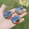 GROWWISH Natural 7 Chakra Healing Crystals Stones Series Spiritual Energy Thumb Stone Ball Wand Heart Moon Angel Pendant Pyramid Ornament-Type 22 view 4