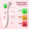 Forehead Thermometer for Adults Kids, No-Touch Infrared LCD Display Digital Baby Thermometers Body Temperature Thermometer view 3