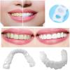 2 Pairs Instant Veneers Dentures, Cosmetic Teeth Clip in Veneers Teeth for Upper and Lower, Temporary False Teeth, Veneers Teeth for Men Women Adult view 3