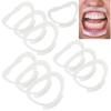 10 Pcs Lip Ring Retractor, Dental Grade Mouth Opener For Speak Out Games, Cheek Expansion Mouthpiece Game Tool For Party Hilarious Family Kids Fun Gaming view 1