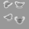 10 Pcs Lip Ring Retractor, Dental Grade Mouth Opener For Speak Out Games, Cheek Expansion Mouthpiece Game Tool For Party Hilarious Family Kids Fun Gaming view 2