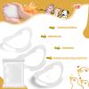 10 Pcs Lip Ring Retractor, Dental Grade Mouth Opener For Speak Out Games, Cheek Expansion Mouthpiece Game Tool For Party Hilarious Family Kids Fun Gaming view 4