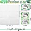 Lincia 100 Packs for Your Happy Tears Pocket Tissues Mini 3 Ply Wedding Tissues Packs for Guests Paper Travel Tissues Pocket Tissues Travel Packs Facial Tissues Bulk for Wedding Shower Party Favor view 2