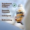 Jimmy's Iced Coffee Caramel BottleCan Multipack (12 x 275 ml) Refreshing, Ready to Drink Rainforest Alliance Arabica Chilled Coffee Energy Drink view 3