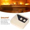 TITA-DONG Wall Mount Sauna Stove Controller, PP shell Sauna Stove Heater Controller with Probe Wire, Dry Sauna Stove Accessories for 9 to 15KW Sauna Stove view 4