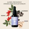 Defend Herbal Tincture - Natural Immunity Support - All-Natural Black Elderberry, Rosehip & Ginger Blend - Herbal Liquid Drops - Winter Comfort Supplement - 30ml, Blooming Blends view 2