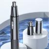 Electric Men's Nose Hair Shaver, Nose Hair Trimmer, Mini Hair Shaver, Female Hair Shaving, Sideburns, Ear Hair Trimmer (Color : Schwarz) view 2