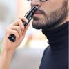 Electric Men's Nose Hair Shaver, Nose Hair Trimmer, Mini Hair Shaver, Female Hair Shaving, Sideburns, Ear Hair Trimmer (Color : Schwarz) view 3
