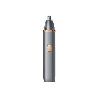 Electric Nose Hair Trimmer Men's Magic Tool Women Shaving Nose Hair and Nostril Shaving Machine Charging (Color : Silver)