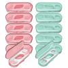 10 Pieces Holy Rose Travel Dental Floss Case-Micro Floss toothPicks-Portable Flossers Cases Contains Floss Stick 100 Count Sealed for Easy Storage (Green+Pink) view 1